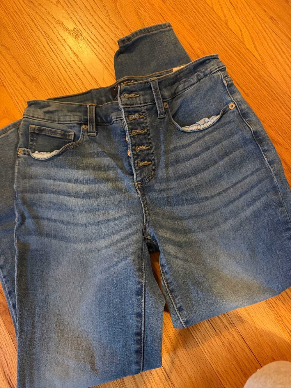Lucky Brand Blue Denim Jeans - Classic Button-Fly